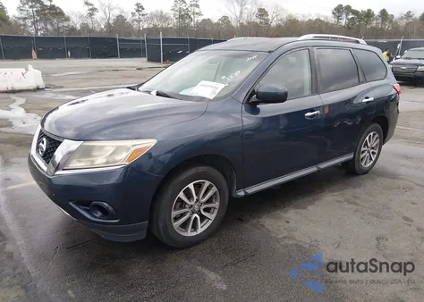 2013 Nissan Pathfinder Sv from USA, damaged, VIN 5N1AR2MN3DC657161